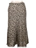 Halogen 100% Polyester Animal Print Brown Casual Skirt Size XL - photo 2