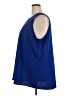 Alfani Blue Sleeveless Blouse Size 24W - photo 5