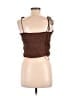 Urban Outfitters 100% Polyester Brown Sleeveless Blouse Size L - photo 2