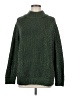 H&M Solid Green Turtleneck Sweater Size M - photo 1