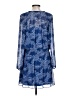 Guess 100% Polyester Print Blue Casual Dress Size L - photo 2