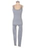 Unbranded Solid Gray Blue Jumpsuit Size S - photo 1
