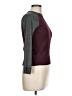 Assorted Brands 100% Polyester Color Block Burgundy Pullover Sweater Size 10 - photo 4
