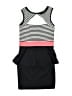 Sally Miller Stripes Black Dress Size 8 - photo 2