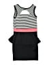 Sally Miller Stripes Black Dress Size 8 - photo 1