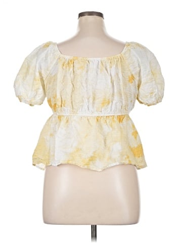 Unbranded Short Sleeve Blouse (view 2)