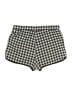 Shein Checkered-gingham Black Shorts Size M - photo 2
