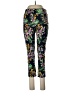 Elliott Lauren Print Black Active Pants Size 10 - photo 1