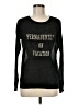 Karma Black Pullover Sweater Size M - photo 1