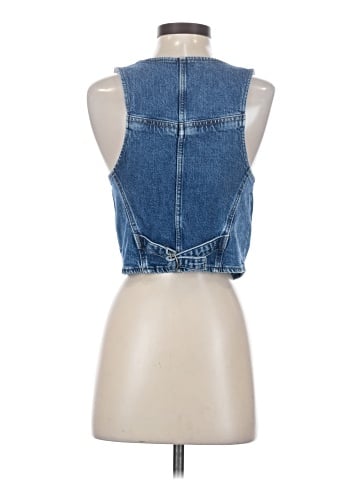 a.n.a. A New Approach Denim Vest (view 2)