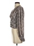 Emory Park 100% Polyester Gray 3/4 Sleeve Blouse Size S - photo 5