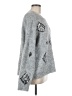 Illa Illa Argyle Silver Pullover Sweater Size Med - Lg - photo 4