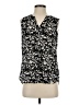 Lila Rose 100% Polyester Black Sleeveless Blouse Size S - photo 1