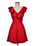 Lulus Red Cocktail Dress Size M - photo 1