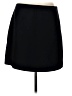 Club Monaco Solid Black Wool Skirt Size 12 - photo 1