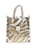 Dooney & Bourke Animal Print Silver Tote One size - photo 1