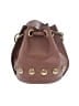Assorted Brands 100% Leather Brown Leather Bucket Bag One size - photo 3