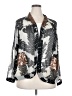 Soft Surroundings Silver 3/4 Sleeve Blouse Size 2X - photo 1