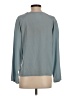 Max Mara Gray Long Sleeve Blouse Size 4 - photo 2