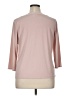 Liz Claiborne Pink 3/4 Sleeve Top Size XL (petite) - photo 2