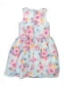 Kidpik 100% Polyester Floral Blue Dress Size 12 - photo 2
