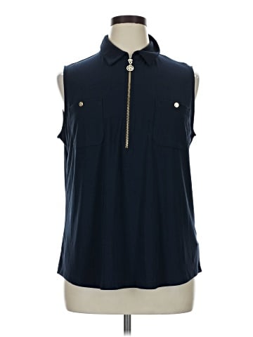 Anne Klein Sleeveless Blouse (view 1)