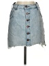 ONETEASPOON 100% Cotton Blue Denim Skirt Size 24 waist - photo 1