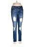 KANCAN JEANS Hearts Blue Jeans Size 28 waist - photo 1