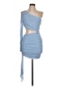 Unbranded Blue Cocktail Dress Size L - photo 1