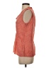 Tory Burch 100% Silk Orange Sleeveless Top Size 4 - photo 5