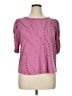 Democracy Graphic Marled Ombre Pink 3/4 Sleeve T-Shirt Size 1X - photo 1