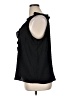 LC Lauren Conrad 100% Polyester Black Sleeveless Blouse Size XL - photo 5