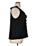 LC Lauren Conrad 100% Polyester Black Sleeveless Blouse Size XL - photo 4
