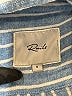 Rails Stripes Blue Long Sleeve Button-Down Shirt Size S - photo 6
