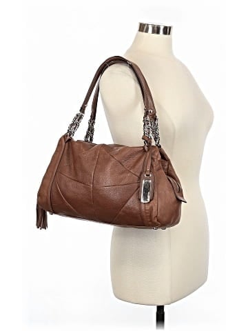 B Makowsky Leather Shoulder Bag (view 2)