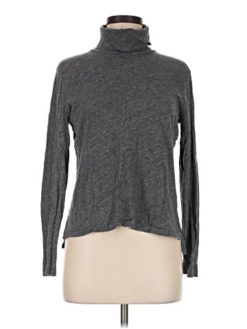 Madewell Whisper Cotton Turtleneck (view 1)