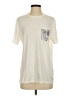 Express Ivory Short Sleeve T-Shirt Size S - photo 1