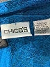 Chico's 100% Silk Blue Jacket Size Lg (2) - photo 6