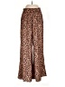 Summersalt 100% Polyester Animal Print Brown Casual Pants Size M - photo 1