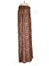 Summersalt 100% Polyester Animal Print Brown Casual Pants Size M - photo 4