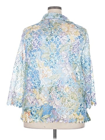Alfred Dunner 3/4 Sleeve Blouse (view 2)