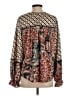 Fate 100% Polyester Brown Long Sleeve Blouse Size S - photo 2