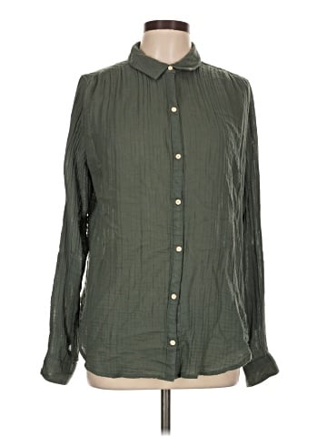 Isabella Sinclair Long Sleeve Button-Down Shirt (view 1)