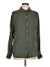 Isabella Sinclair 100% Cotton Green Long Sleeve Button-Down Shirt Size L (estimated) - photo 1