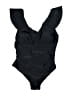 Unbranded Solid Black One Piece Swimsuit Size XL - photo 1