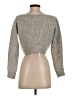 LoveShackFancy Metallic Gray Pullover Sweater Size XS - photo 2