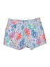 Lilly Pulitzer 100% Cotton Paisley Blue Shorts Size 0 - photo 2