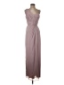 Dessy Collection 100% Polyester Pink Gray Cocktail Dress Size 4 - photo 1