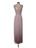 Dessy Collection 100% Polyester Pink Gray Cocktail Dress Size 4 - photo 2