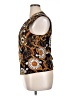 August Silk 100% Acetate Gold Vest Size 14 - photo 5